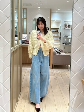 「アイテム（キャミソール）」を使った、Takaraさん（レディース・166cm）の秋コーディネート