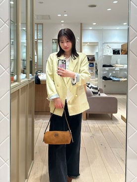 「mystic（ミスティック）のアイテム（パンプス）」を使った、Takaraさん（レディース・166cm）の秋コーディネート