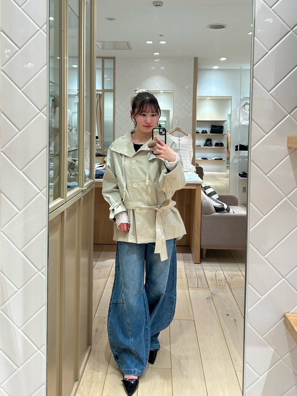 mystic（ミスティック）の「バレルBIGデニム（デニムパンツ）」 - WEAR