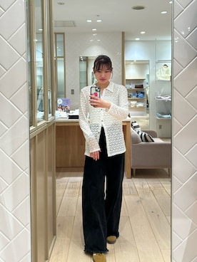 Takaraさん（骨格ナチュラル・レディース・166cm）の秋コーディネート