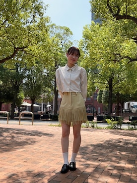 Takaraさん（骨格ナチュラル・レディース・166cm）の秋コーディネート