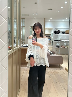 「ブラウスコーデ」｜Takaraさん（レディース・166cm）の秋コーディネート