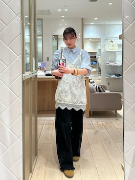 Takaraさん（骨格ナチュラル・レディース・166cm）の秋コーディネート