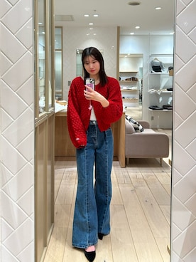 「ブルべ夏」｜Takaraさん（レディース・166cm）の秋コーディネート