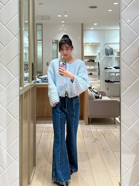 「ブルべ夏」｜Takaraさん（レディース・166cm）の秋コーディネート