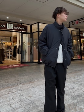 「アイテム（モッズコート）」を使った、nishidaさん（メンズ・170cm）の冬コーディネート