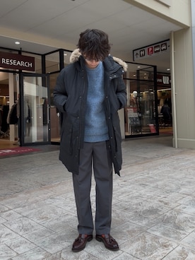 nishidaさん（メンズ・170cm）の冬コーディネート