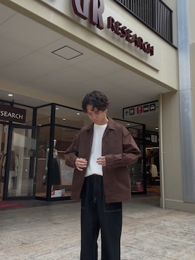 「ITEMS URBANRESEARCH（アイテムズ アーバンリサーチ）のアイテム」を使った、nishidaさん（メンズ・170cm）の秋コーディネート