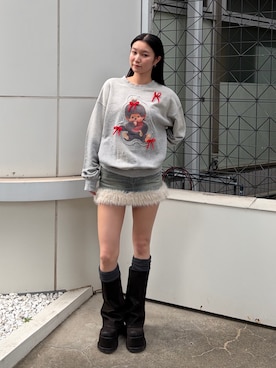 塩山茉莉亜さん（レディース・169cm）の夏コーディネート