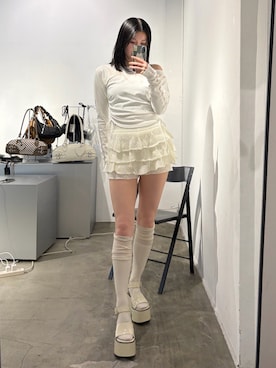 塩山茉莉亜さん（レディース・169cm）の春コーディネート