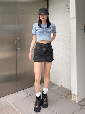 塩山茉莉亜さん（レディース・169cm）の夏コーディネート