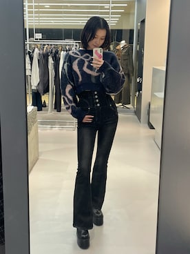 「厚底」｜塩山茉莉亜さん（レディース・169cm）の秋コーディネート