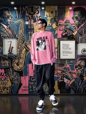 「HUF（ハフ）のアイテム」を使った、hasshi(ハッシー)さん（メンズ・173cm）の秋コーディネート