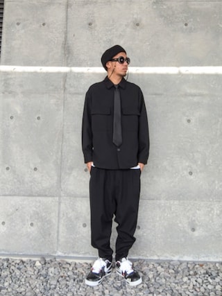 「UNIQLO(ユニクロ)のアイテム(ハンチング/ベレー帽)」を使った、hasshi(ハッシー)さん(メンズ・173cm)の秋コーディネート