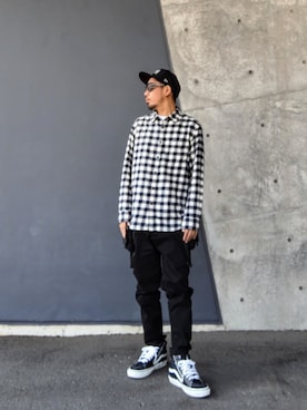 「THRASHER（スラッシャー）のアイテム」を使った、hasshi(ハッシー)さん（メンズ・173cm）の春コーディネート