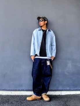 「アイテム（帽子）」を使った、hasshi(ハッシー)さん（メンズ・173cm）の春コーディネート