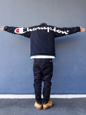 「Timberland（ティンバーランド）のアイテム」を使った、hasshi(ハッシー)さん（メンズ・173cm）の春コーディネート