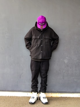 「FOG ESSENTIALS（エフオージーエッセンシャルズ）のアイテム」を使った、hasshi(ハッシー)さん（メンズ・172cm）の冬コーディネート