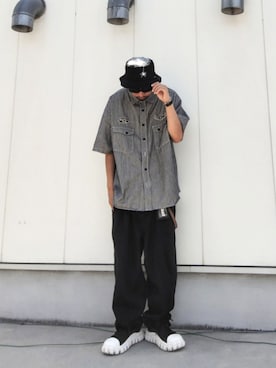 「アイテム（アクセサリー）」を使った、hasshi(ハッシー)さん（メンズ・173cm）の夏コーディネート