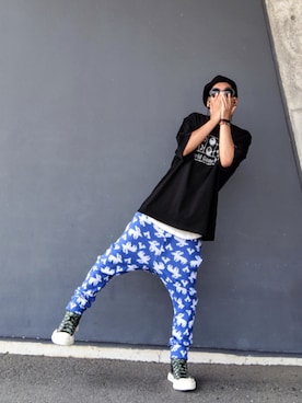 「Esperanto（エスペラント）のアイテム」を使った、hasshi(ハッシー)さん（メンズ・173cm）の夏コーディネート
