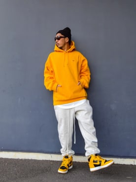 「FOG ESSENTIALS（エフオージーエッセンシャルズ）のアイテム」を使った、hasshi(ハッシー)さん（メンズ・172cm）の冬コーディネート