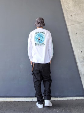 「CIAOPANIC TYPY（チャオパニックティピー）のアイテム」を使った、hasshi(ハッシー)さん（メンズ・173cm）の春コーディネート