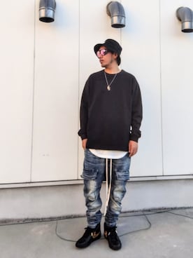 「アイテム（その他）」を使った、hasshi(ハッシー)さん（骨格ナチュラル・メンズ・172cm）の冬コーディネート