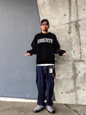 hasshi(ハッシー)さん（メンズ・173cm）の冬コーディネート