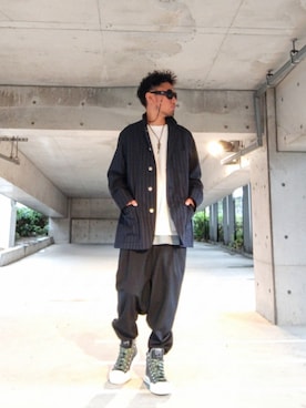 「アイテム（アクセサリー）」を使った、hasshi(ハッシー)さん（メンズ・173cm）の秋コーディネート