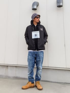 hasshi(ハッシー)さん（メンズ・172cm）の冬コーディネート