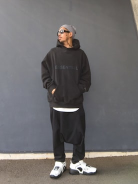 「FOG ESSENTIALS（エフオージーエッセンシャルズ）のアイテム」を使った、hasshi(ハッシー)さん（メンズ・172cm）の冬コーディネート