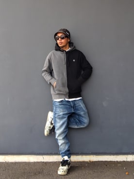 「アイテム（ファッション雑貨）」を使った、hasshi(ハッシー)さん（メンズ・172cm）の秋コーディネート