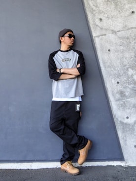 「ビーニー」｜hasshi(ハッシー)さん（メンズ・173cm）の春コーディネート