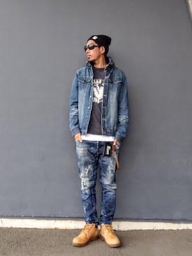 hasshi(ハッシー)さん（メンズ・173cm）の春コーディネート