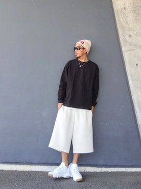 「HUF（ハフ）のアイテム」を使った、hasshi(ハッシー)さん（メンズ・173cm）の秋コーディネート