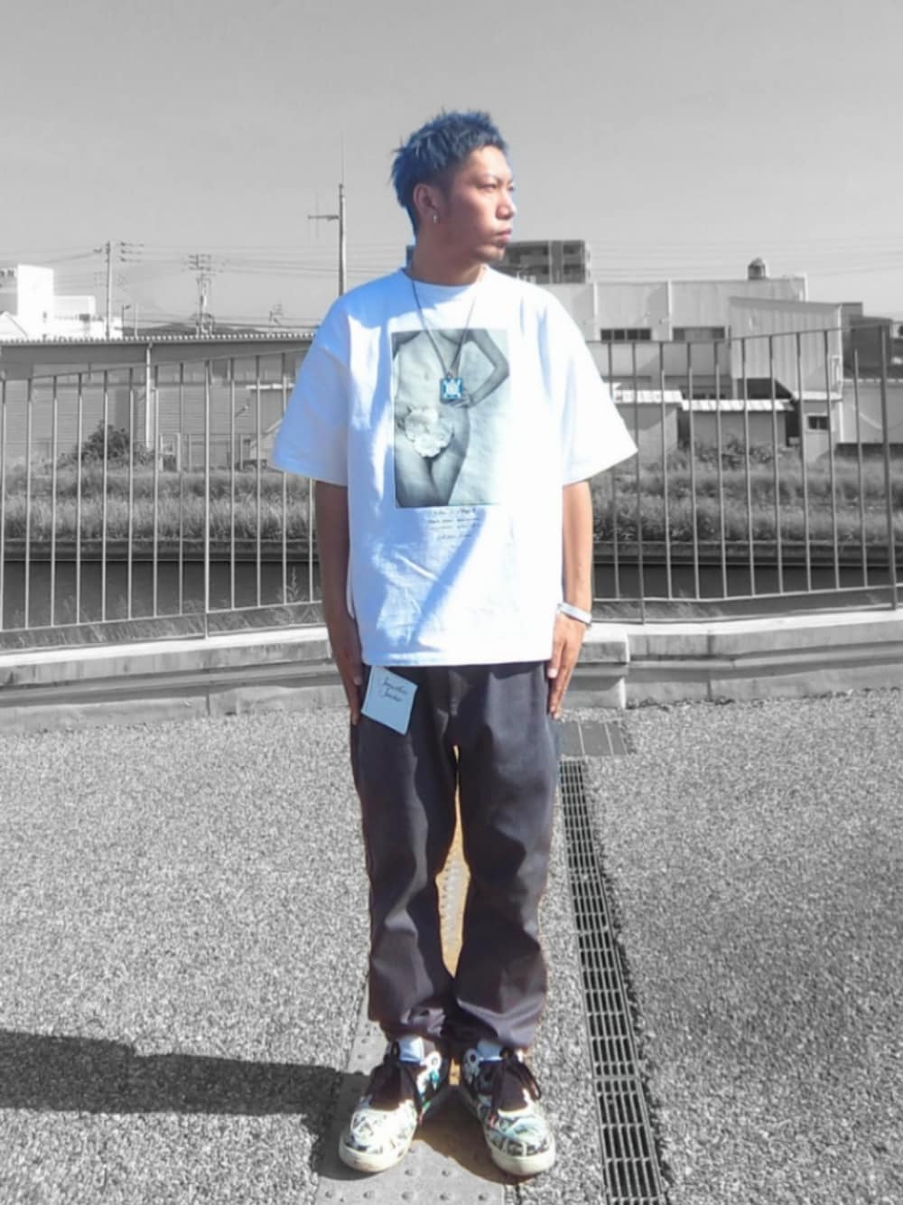 ✨未使用✨TENGAone×Sb×FAT トリプルコラボ ワークシャツ XXL FAT（エフエイティー）の「GIGACROP（）」 - WEAR