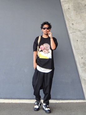 hasshi(ハッシー)さん（メンズ・173cm）の夏コーディネート