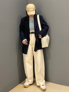 佐藤薫さん(レディース・162cm)の冬コーディネート