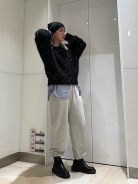 佐藤薫さん(レディース・162cm)の秋コーディネート