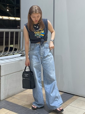 佐藤薫さん(レディース・162cm)の夏コーディネート