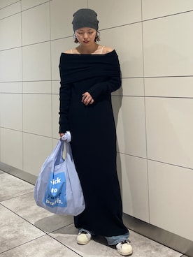 佐藤薫さん（レディース・162cm）の冬コーディネート