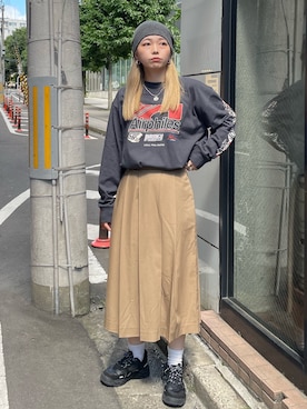 佐藤薫さん（レディース・162cm）の秋コーディネート