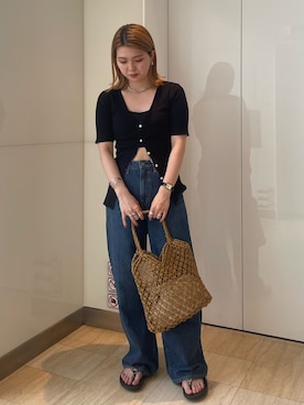 佐藤薫さん(レディース・162cm)の夏コーディネート