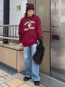 佐藤薫さん（レディース・162cm）の秋コーディネート