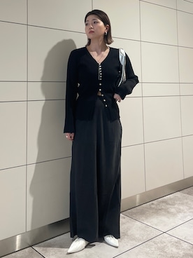 佐藤薫さん(レディース・162cm)の冬コーディネート