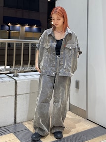 フロッキー起毛デニムジャケット｜アングリッド（Ungrid）公式