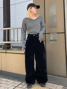 「Ungrid（アングリッド）のアイテム（アクセサリー）」を使った、佐藤薫さん（レディース・162cm）の夏コーディネート