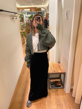 佐藤薫さん(レディース・162cm)の秋コーディネート