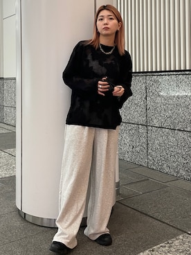 「Ungrid（アングリッド）のアイテム（ファッション雑貨）」を使った、佐藤薫さん（レディース・162cm）の秋コーディネート