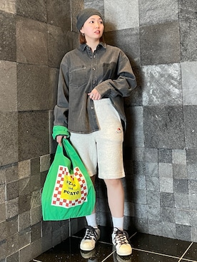 佐藤薫さん（レディース・162cm）の冬コーディネート